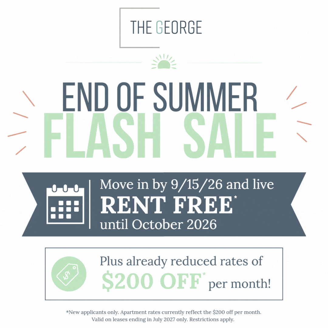 The George End of Summer Flash Sale
